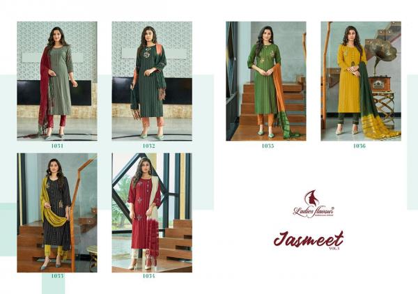 LF Jasmeet 3 Fancy Rayon Readymade Salwar